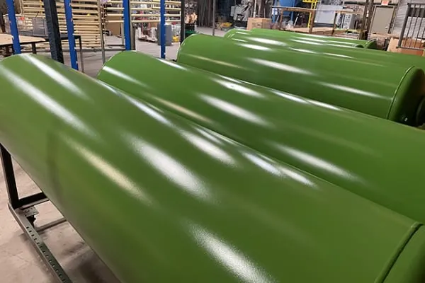 FEP coated textile rolls